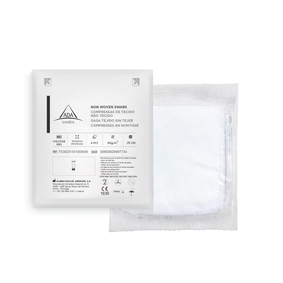 Non-Woven Sterile Swabs (250pk)